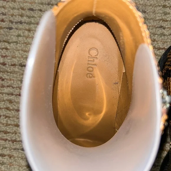 NEW Chloe Rylee Zip Booties 40 - Picture 8 of 11
